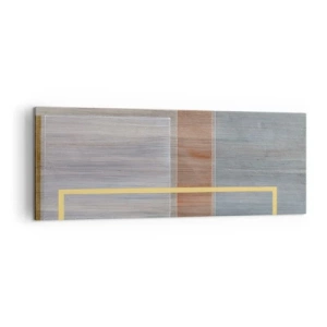 Schilderen op canvas - Eenvoudig en rustig - 140x50 cm