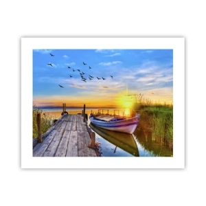 Poster - Ik zie je morgen - 50x40 cm