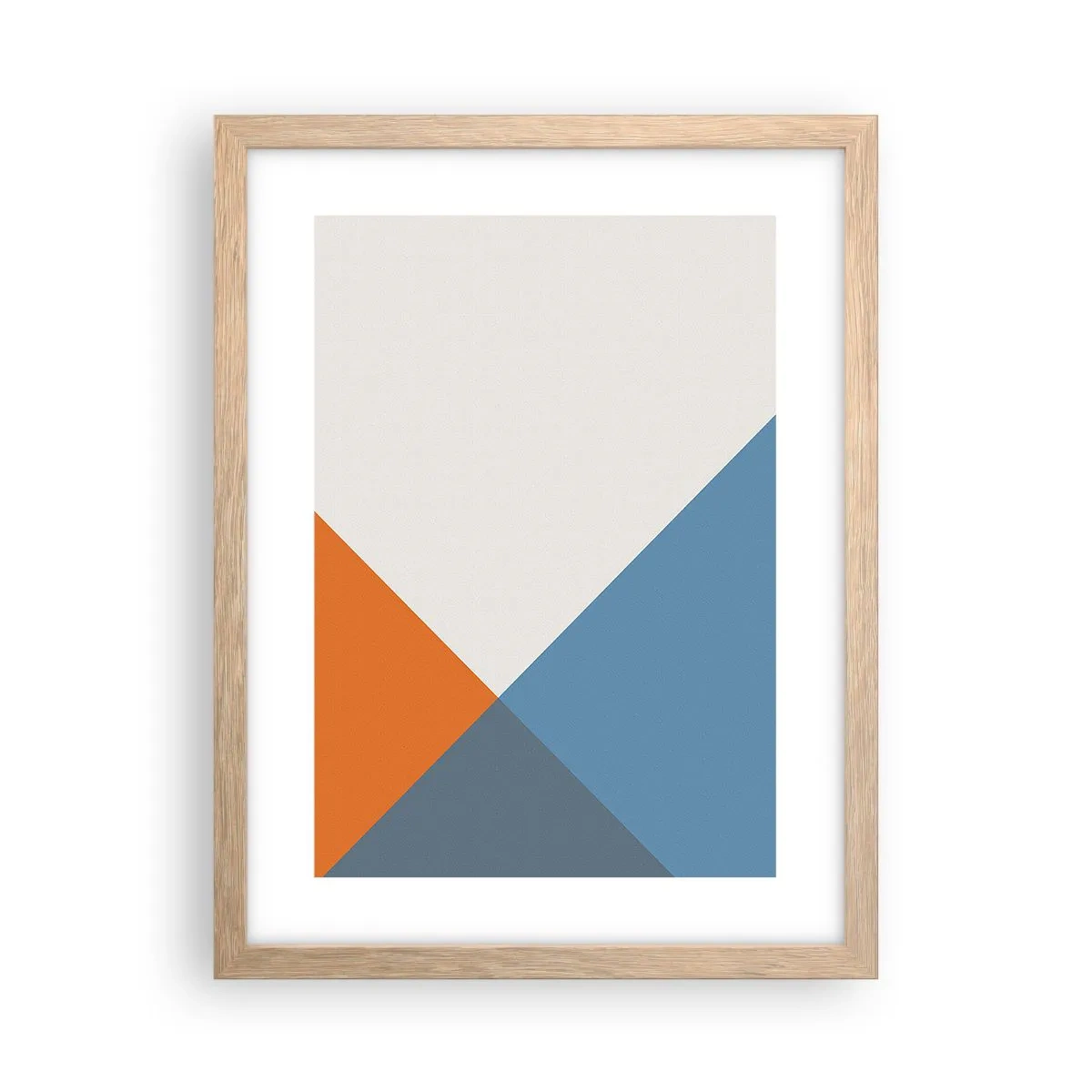 Een poster in een licht eiken lijst - In een hoekje… - 30x40 cm