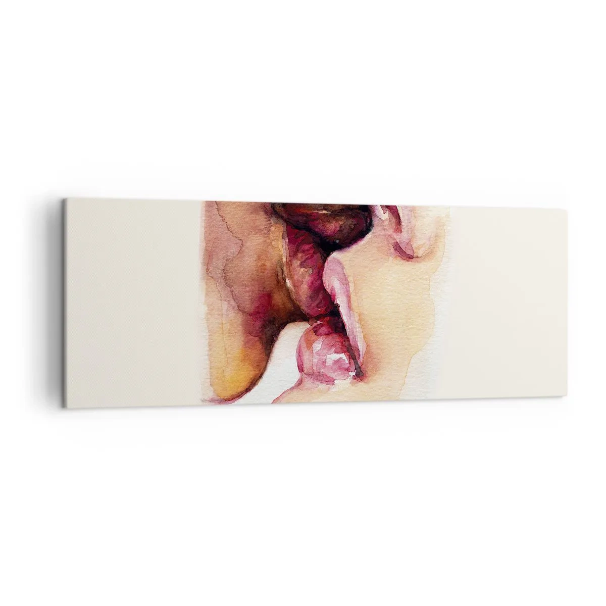 Schilderen op canvas - Zoals dag en nacht, aarde en lucht - 140x50 cm