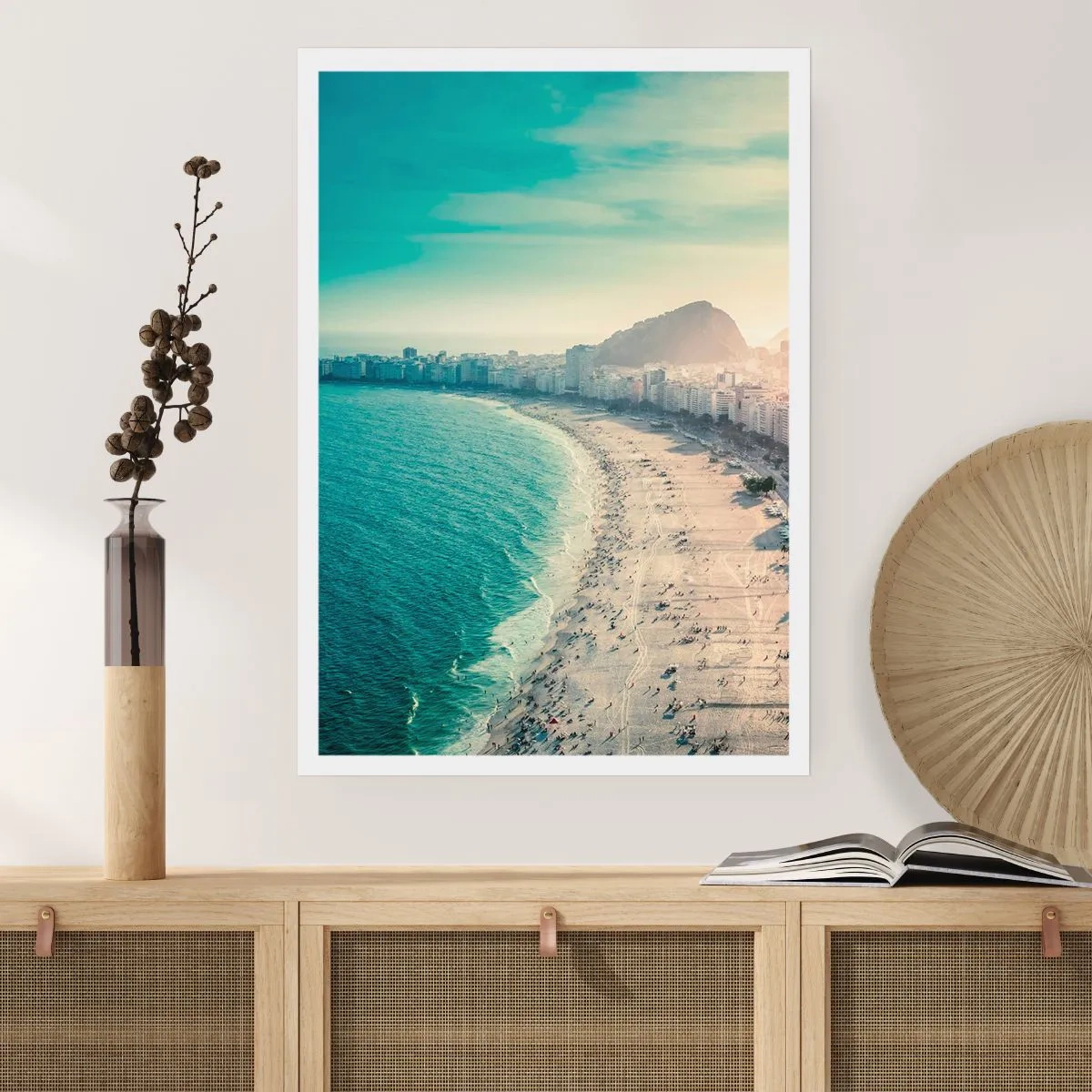 Poster - Eeuwige vakantie in Rio - 30x40 cm