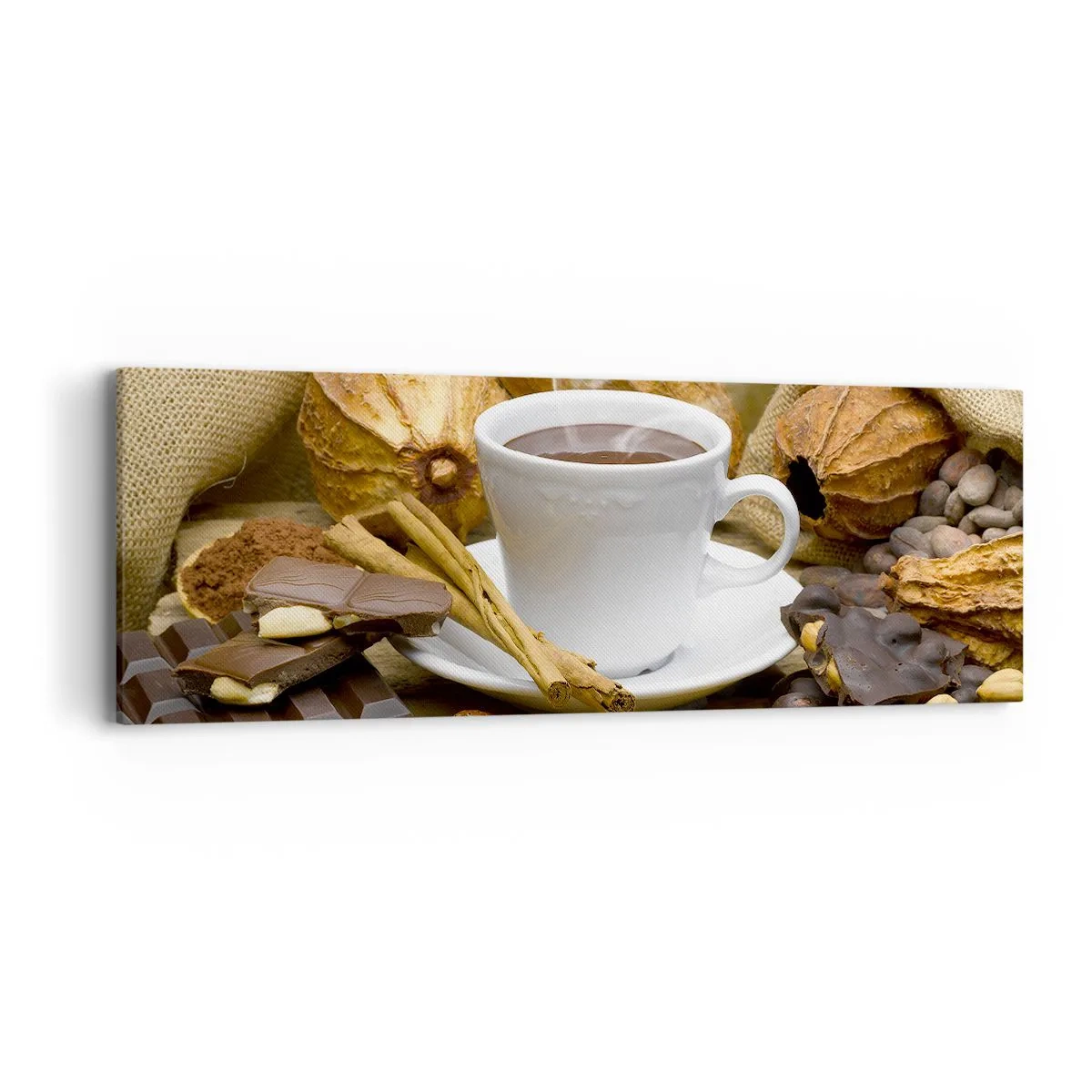 Schilderen op canvas - Voor sensatiezoekers - 90x30 cm