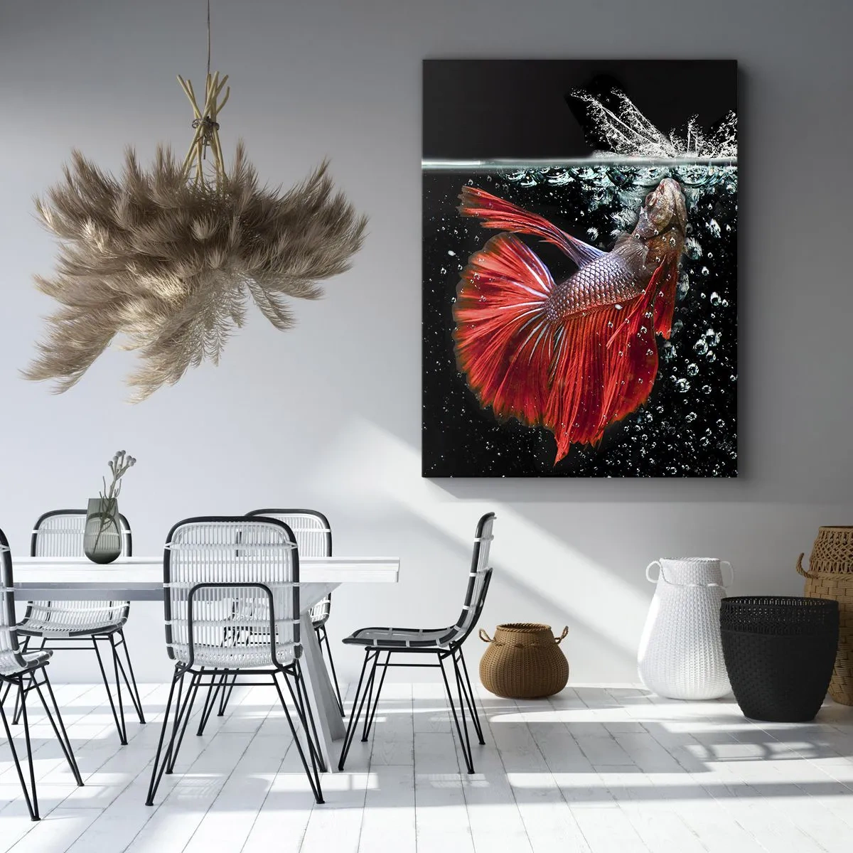 Schilderen op canvas - Je hebt drie wensen - 50x70 cm