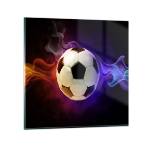 Schilderen op glas - De magische kracht van het spel - 40x40 cm