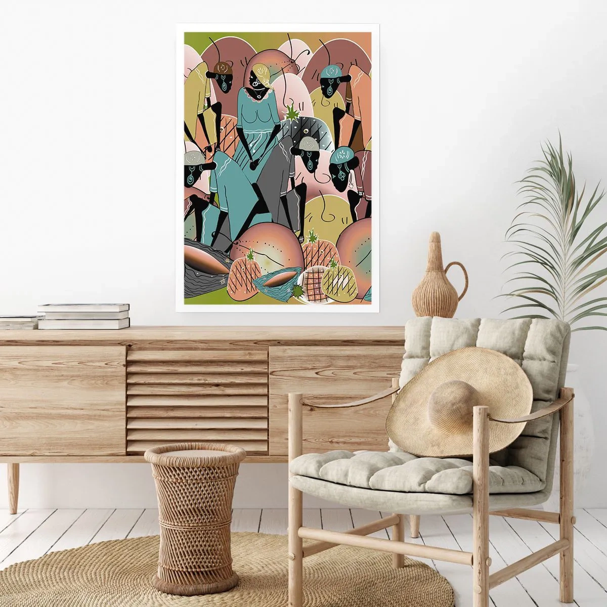 Poster - Er komt een geweldige vakantie aan - 40x50 cm