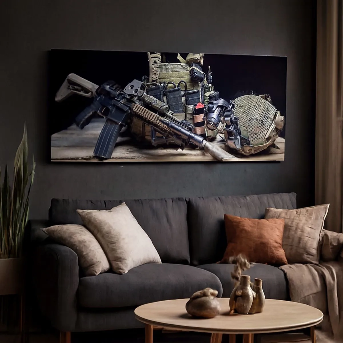 Schilderen op canvas - Rust uit! - 100x40 cm