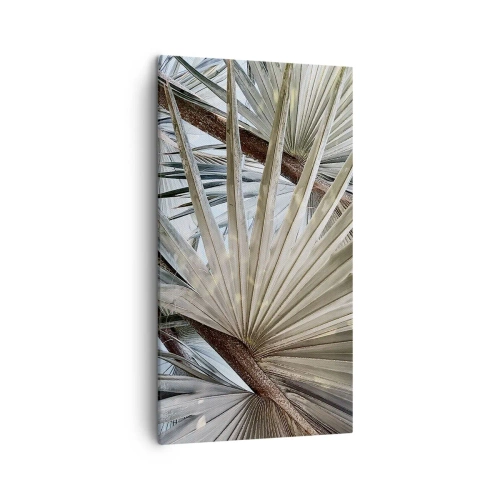 Schilderen op canvas - Fans in de tropen - 45x80 cm