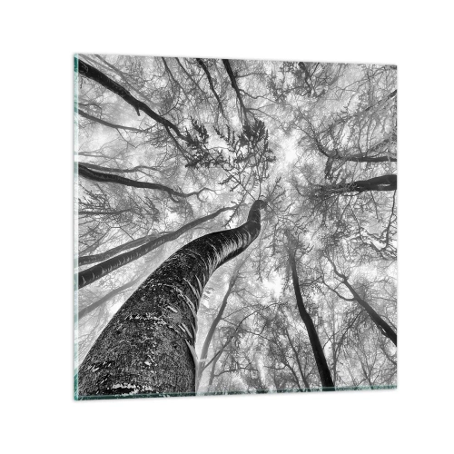 Schilderen op glas - Race naar het licht - 30x30 cm