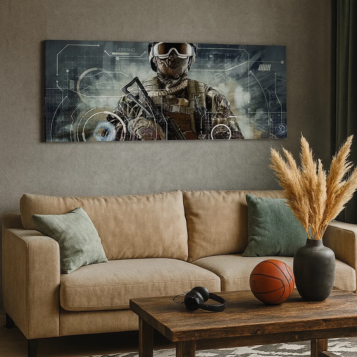 Schilderen op canvas - Macht tot een macht verheven - 30x30 cm