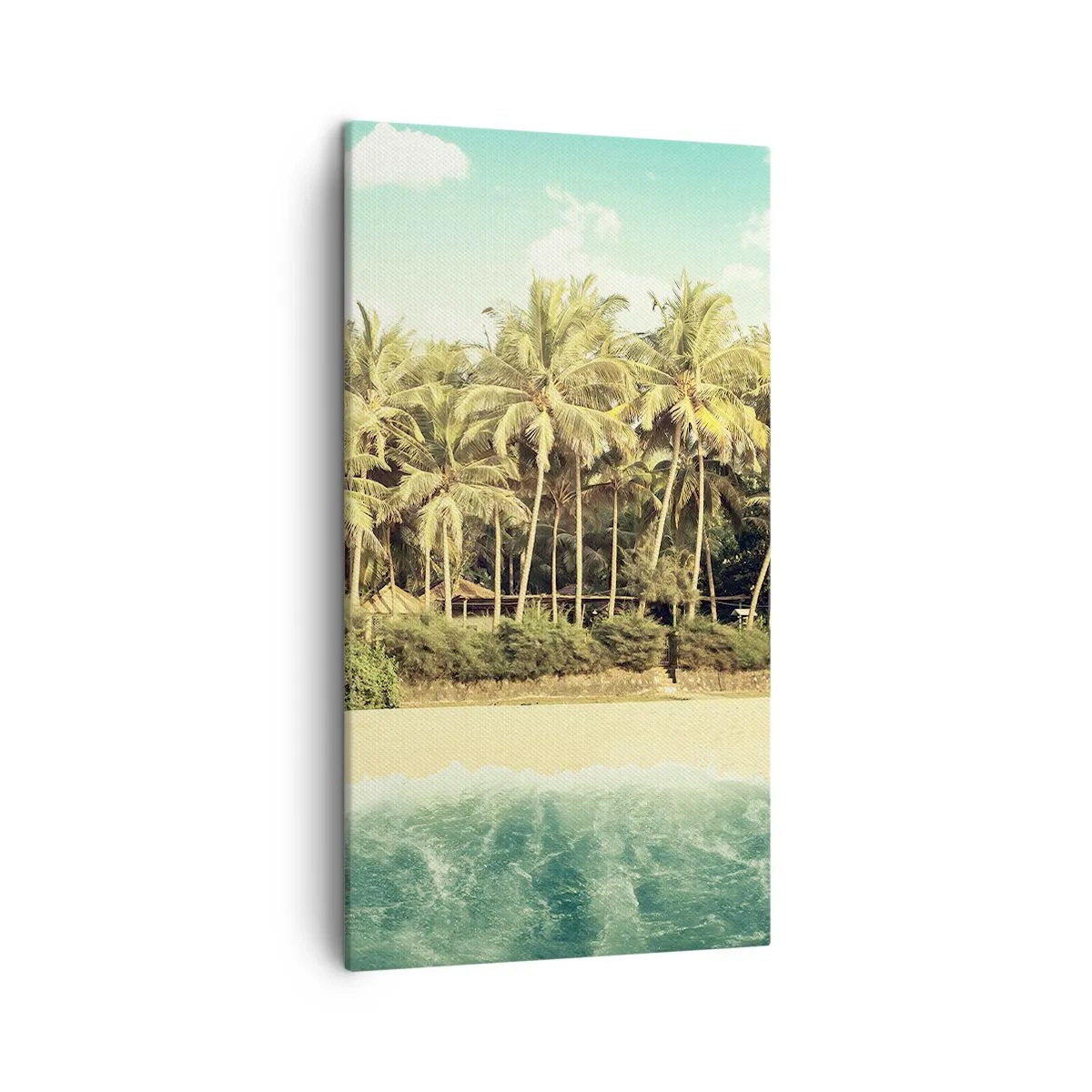 Schilderen op canvas - Hoe zit het hier? - 45x80 cm