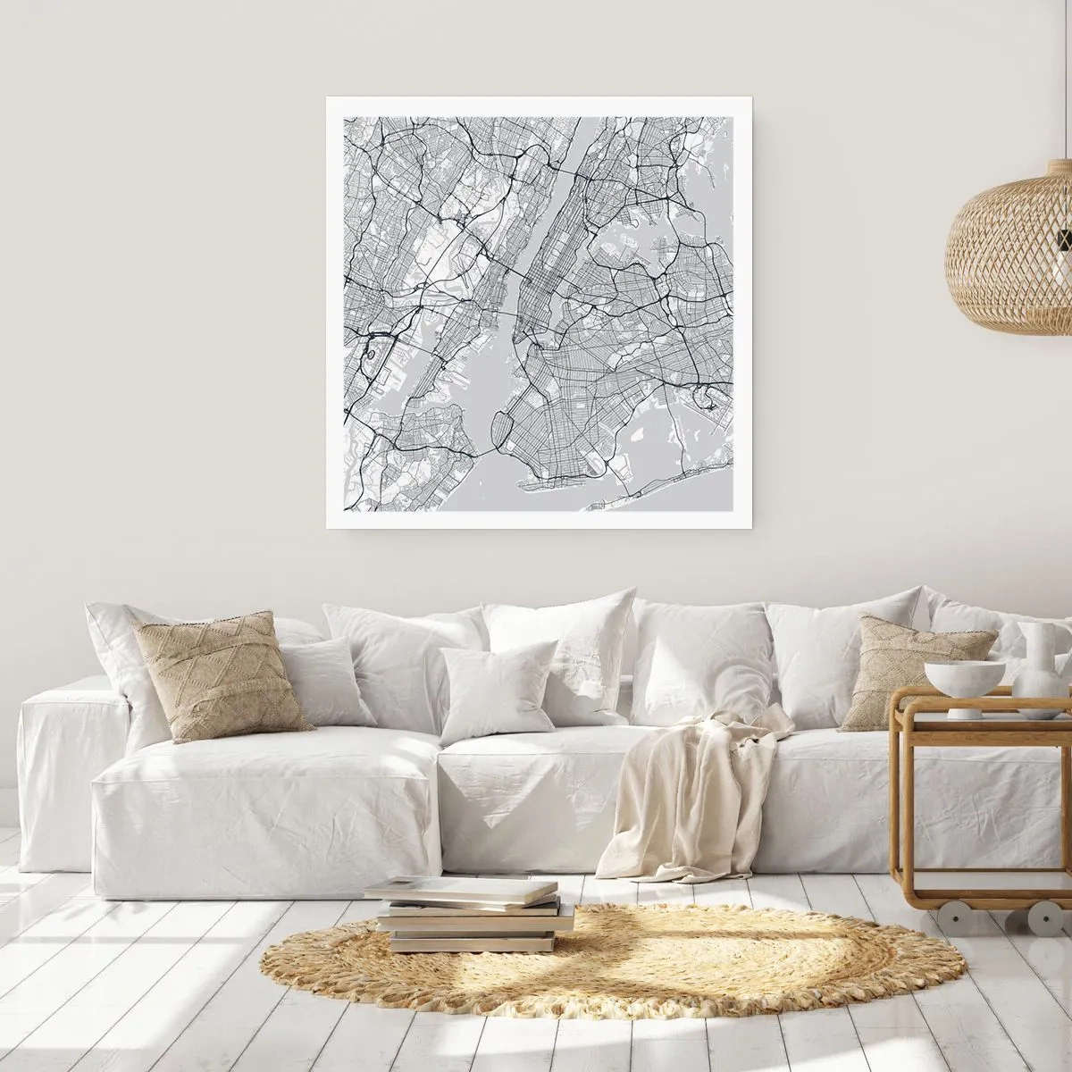 Poster - De anatomie van een metropool - 50x50 cm