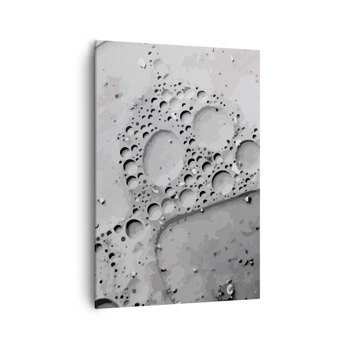 Schilderen op canvas - Schuimspoor - 70x100 cm