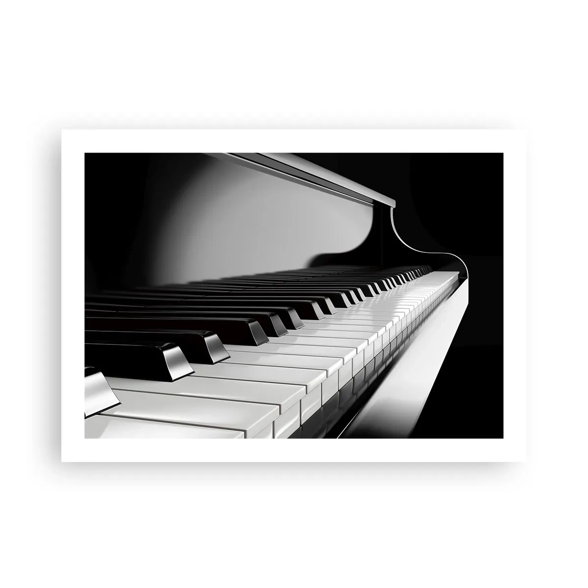 Poster - Harmonie van vormen en kleuren - 70x50 cm