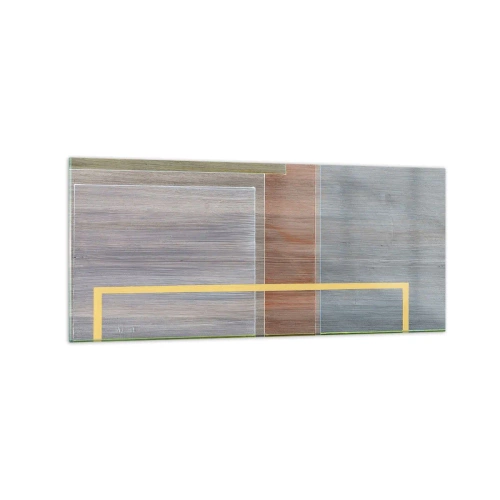 Schilderen op glas - Eenvoudig en rustig - 120x50 cm