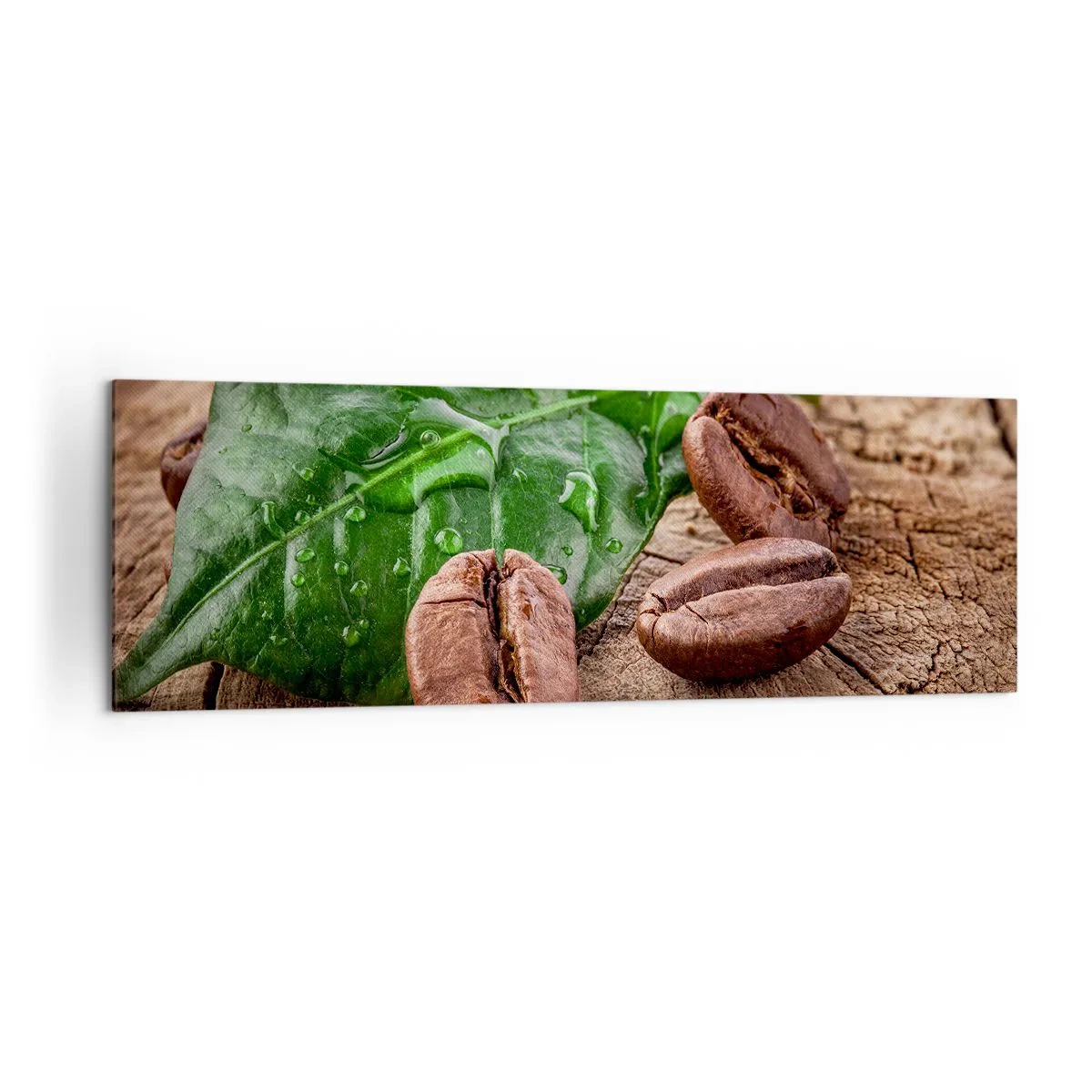 Schilderen op canvas - De meest ware en zwarte - 160x50 cm