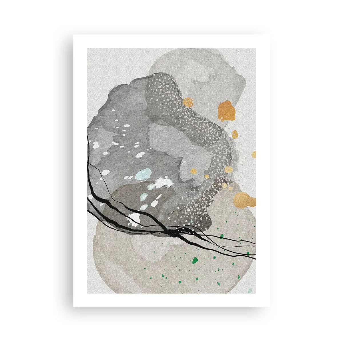 Poster - Organische compositie - 50x70 cm