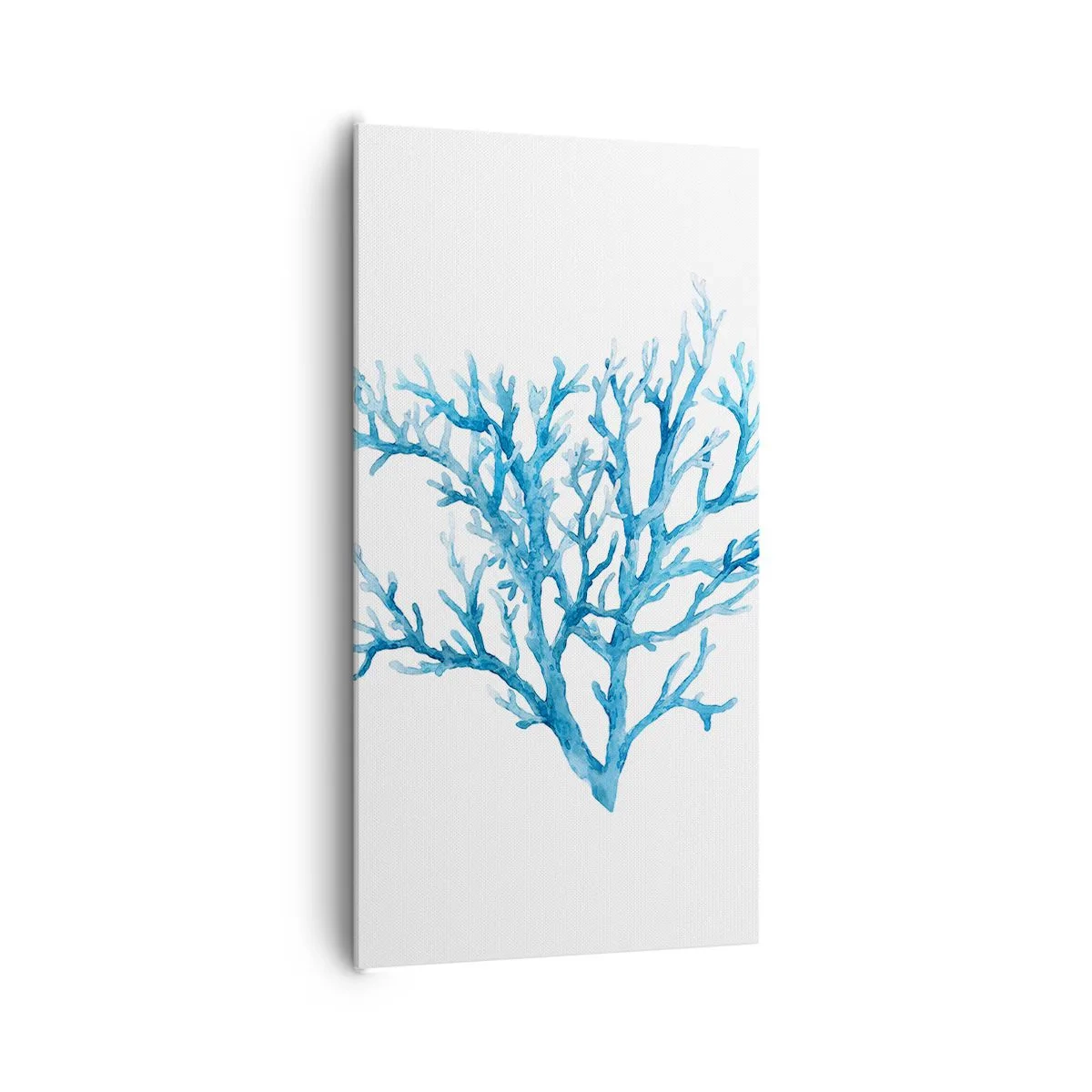 Schilderen op canvas - Nautische filigraan - 65x120 cm