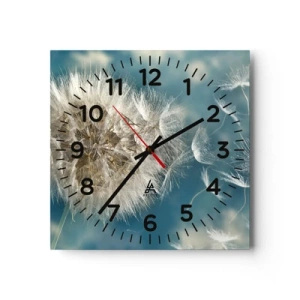 Wandklok - Klok - Engelen adem - 40x40 cm