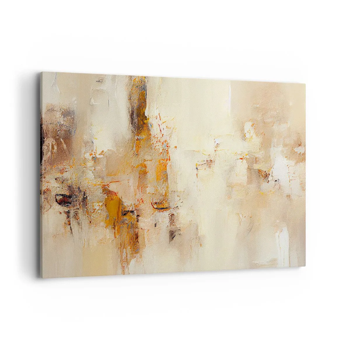 Schilderen op canvas - Ziel van Amber - 120x80 cm