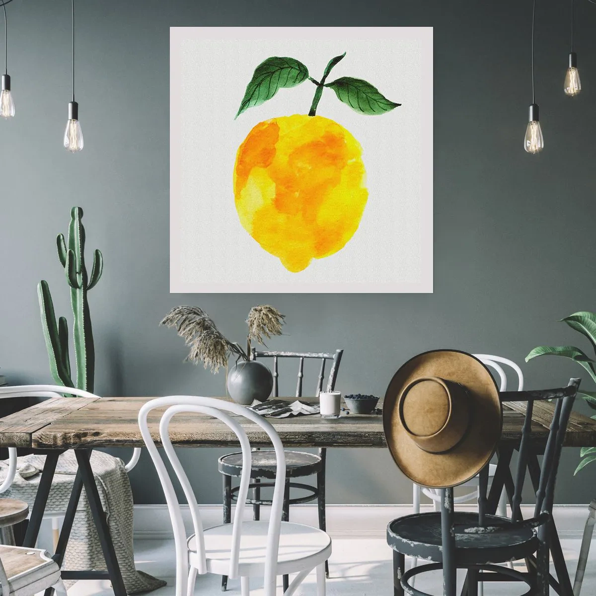 Poster - Hoe proef je de zon? - 40x40 cm