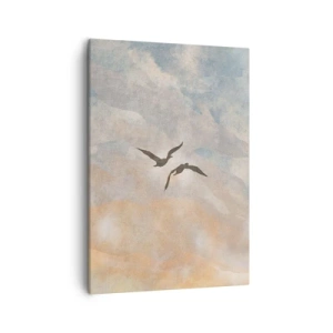 Schilderen op canvas - Hemeldans - 50x70 cm