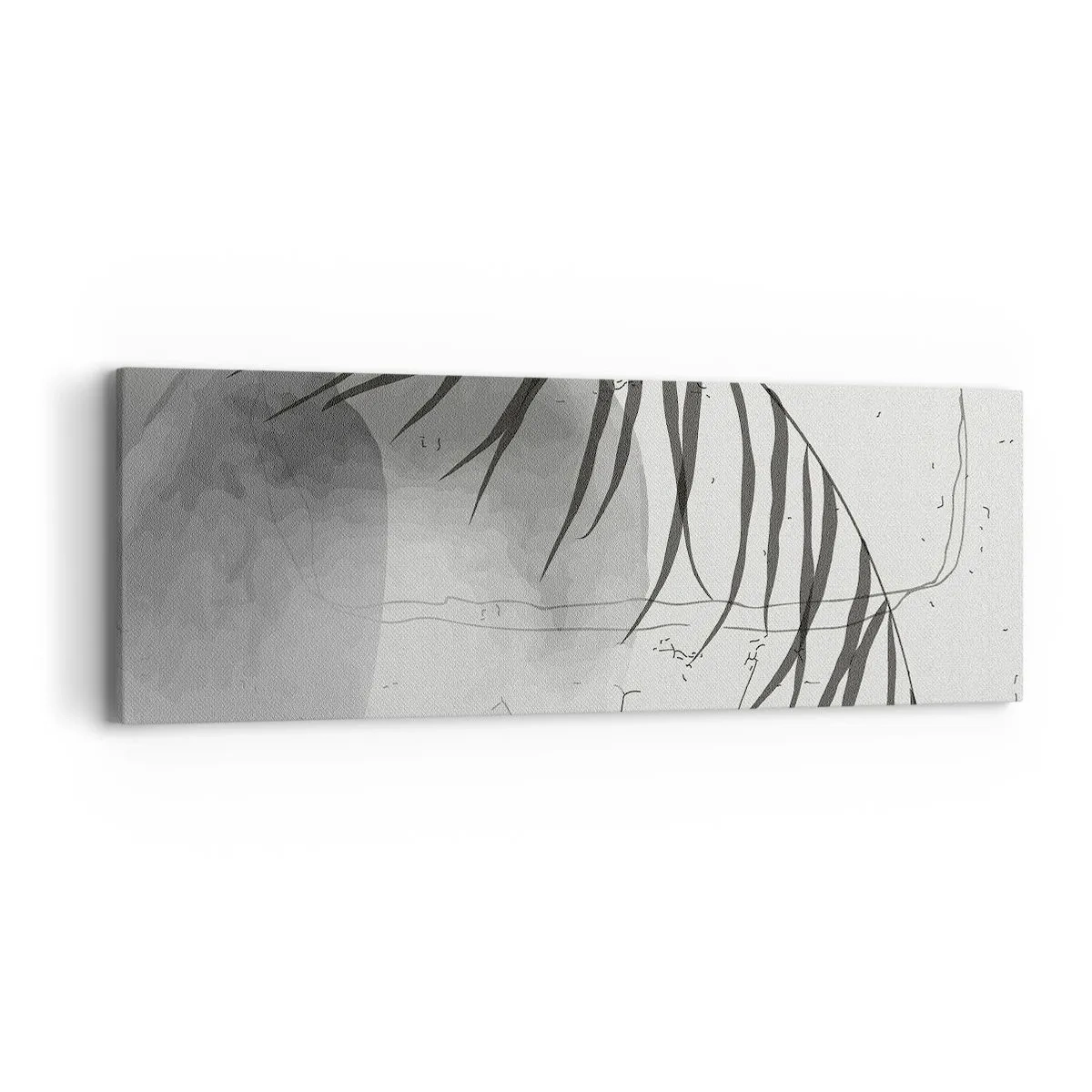 Schilderen op canvas - Het subtiele exotisme van de natuur - 90x30 cm