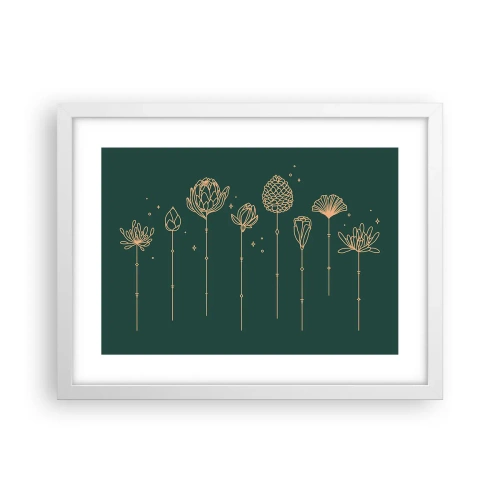 Poster in een witte lijst - Kruidenfamiie / Familie Ziółkowsi ?? - 40x30 cm