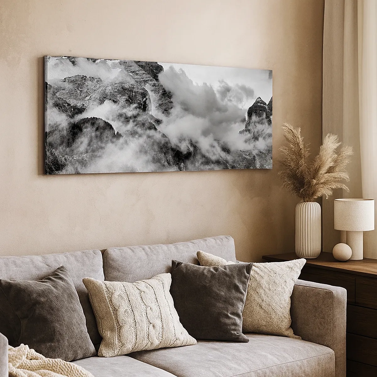 Schilderen op canvas - Mooi en wreed - 30x30 cm