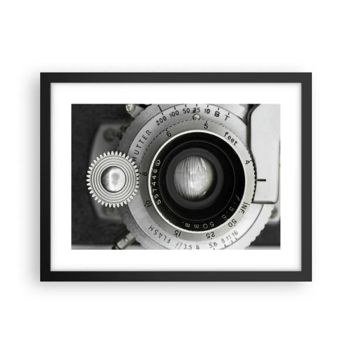 Poster in een zwarte lijst - Een verhaal over Hollywood - 40x30 cm