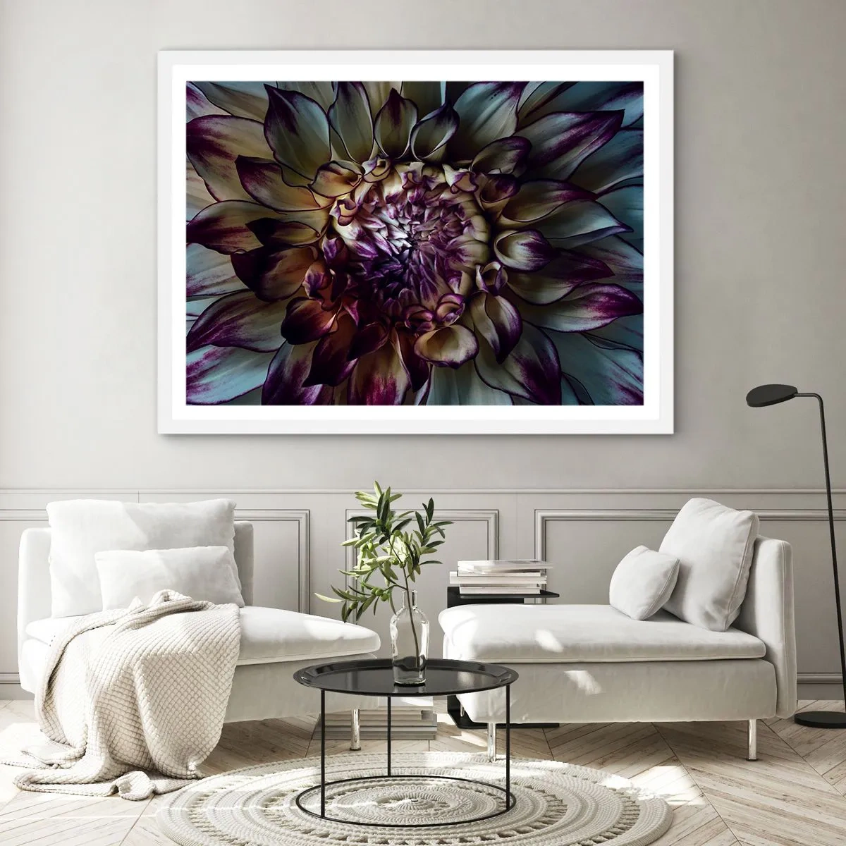Poster in een witte lijst - De hoogtijdagen van de jeugd - 40x30 cm