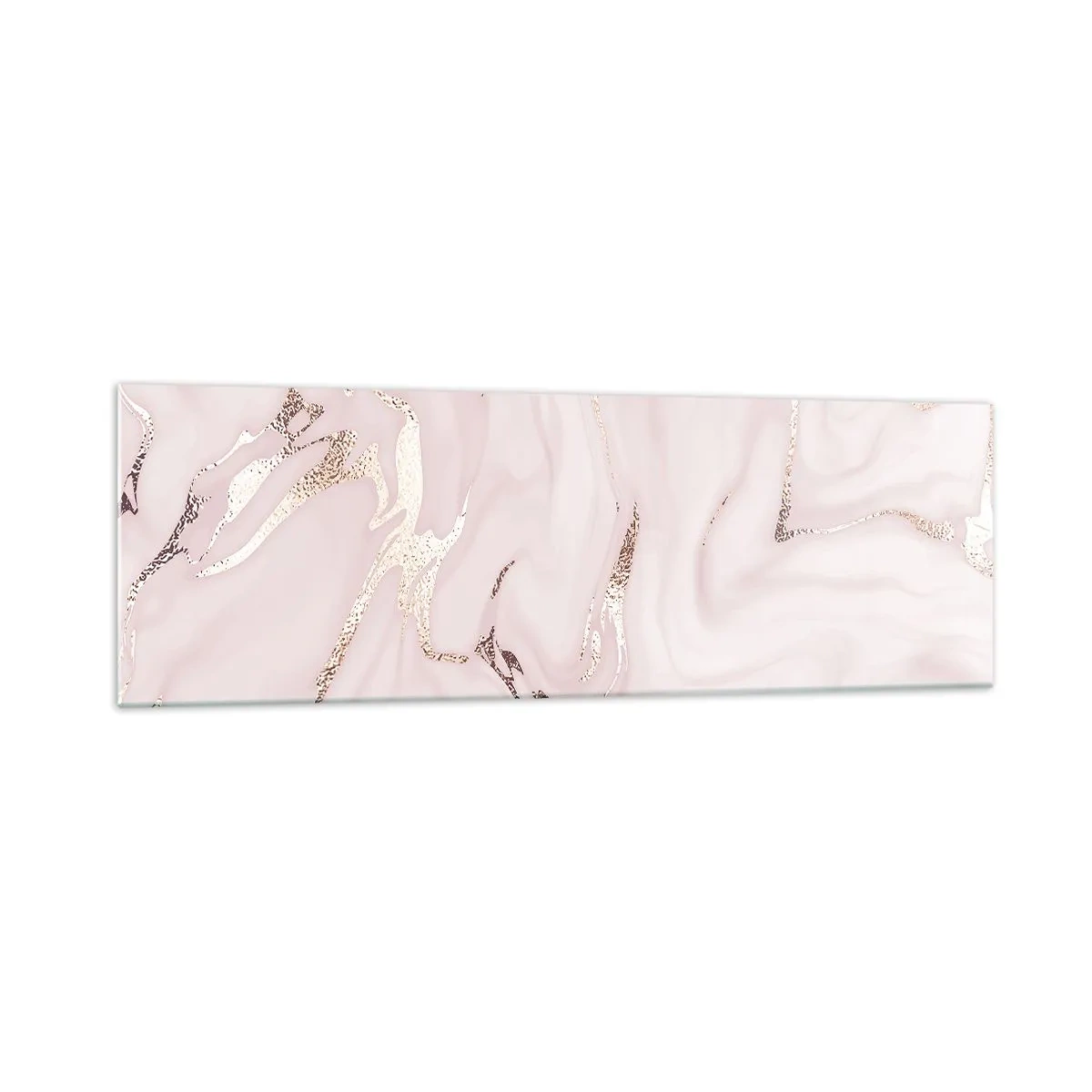 Schilderen op glas - In een roze sjaal - 160x50 cm