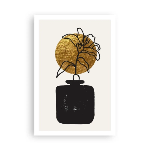 Poster - Schoonheid is goud waard - 61x91 cm