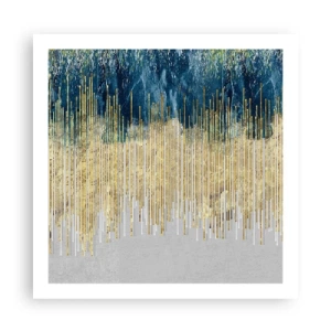 Poster - Vergulde grens - 60x60 cm