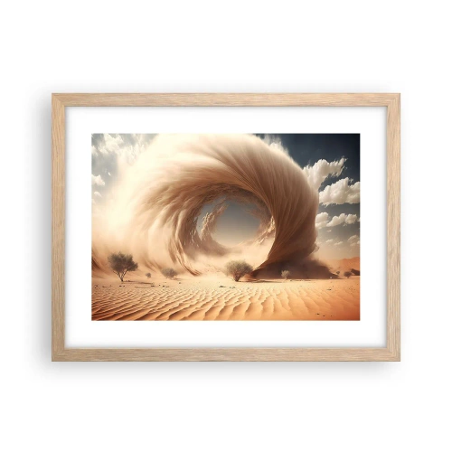 Een poster in een licht eiken lijst - Open portaal - 40x30 cm