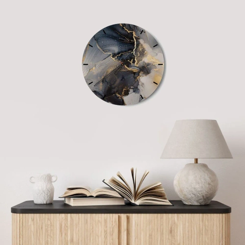 Wandklok - Klok - Stenen leven - 40x40 cm