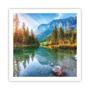 Poster - De zachtheid van de herfst - 60x60 cm