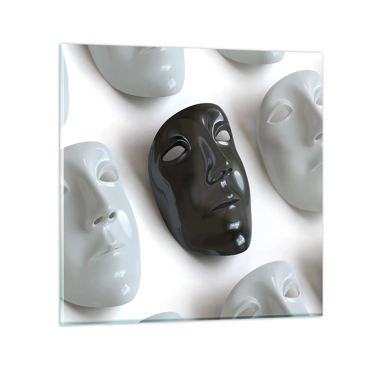 Schilderen op glas - Hoe opvallen? - 70x70 cm