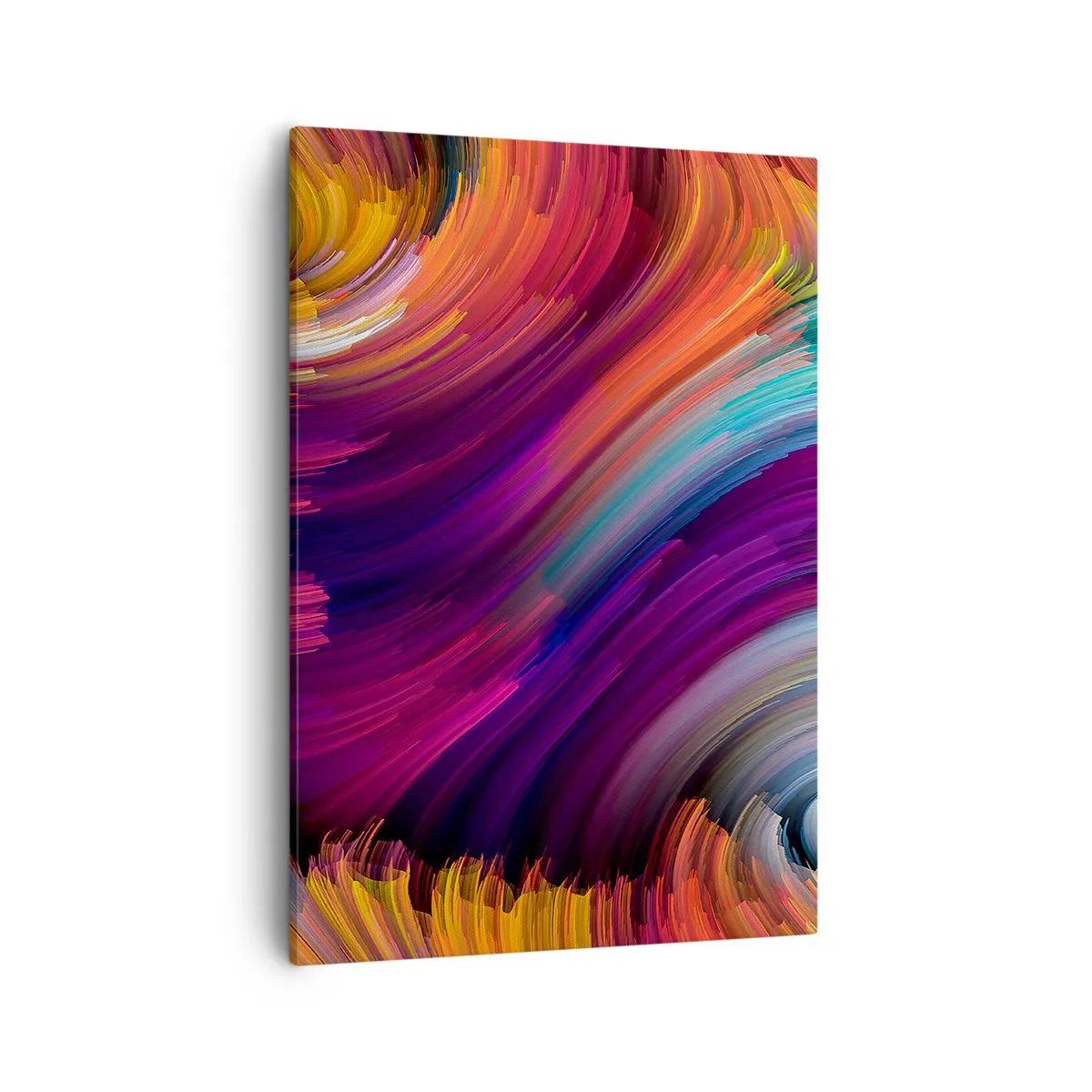 Schilderen op canvas - Het begin van een nieuwe wereld - 50x70 cm