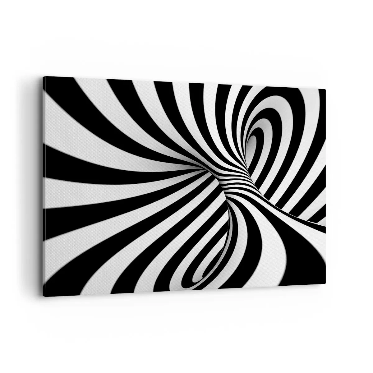 Schilderen op canvas - Compositie: dansende ruimte - 120x80 cm