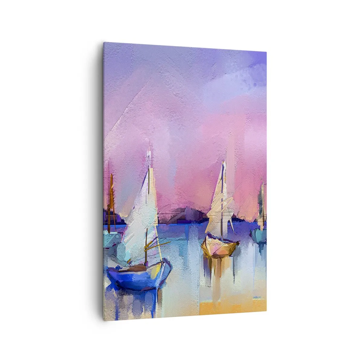 Schilderen op canvas - Richting: breed water - 80x120 cm