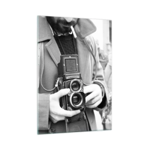 Schilderen op glas - Retro stijl - 50x70 cm