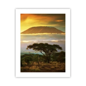 Poster - Een reizigersdroom - 40x50 cm