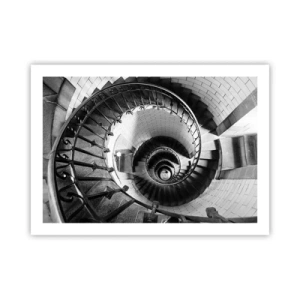 Poster - Hoger en hoger - 70x50 cm