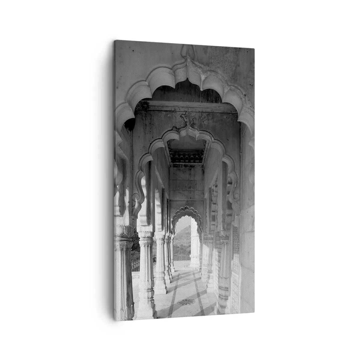 Schilderen op canvas - Oosterse sprookjes spelen zich hier af - 45x80 cm