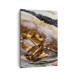 Schilderen op canvas - Het element aarde - 50x70 cm