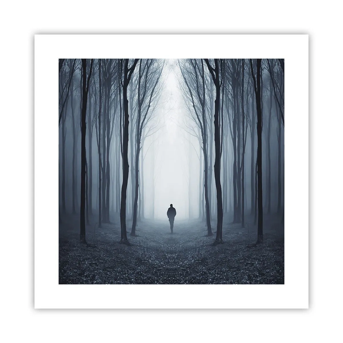 Poster - En alles is eenvoudig en duidelijk - 40x40 cm