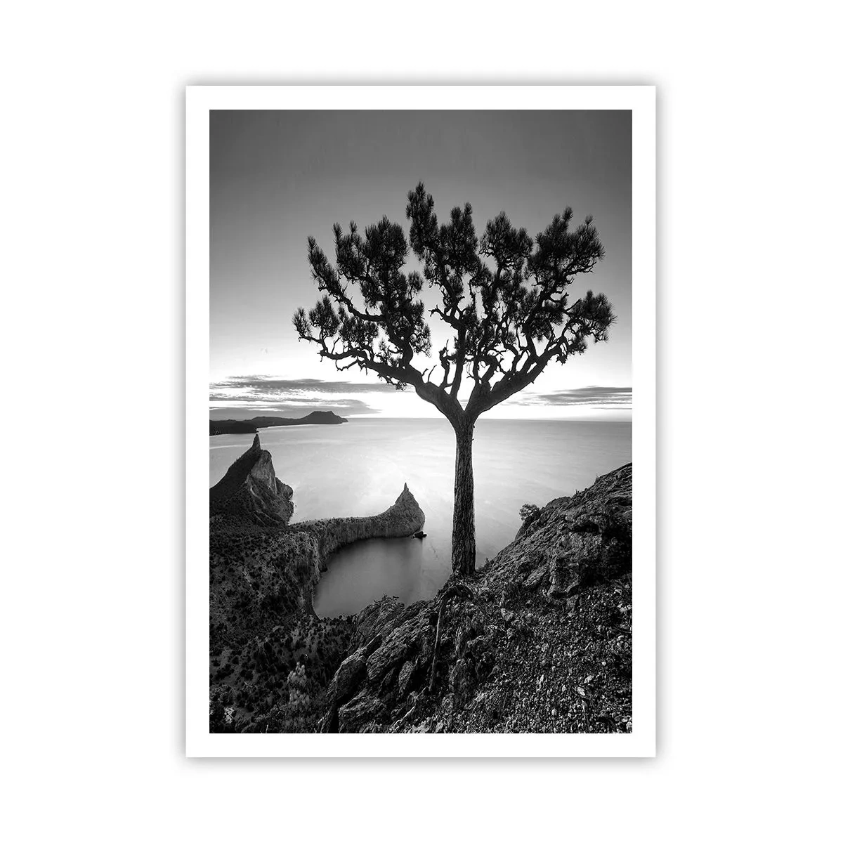 Poster - Stilte aan de horizon - 70x100 cm