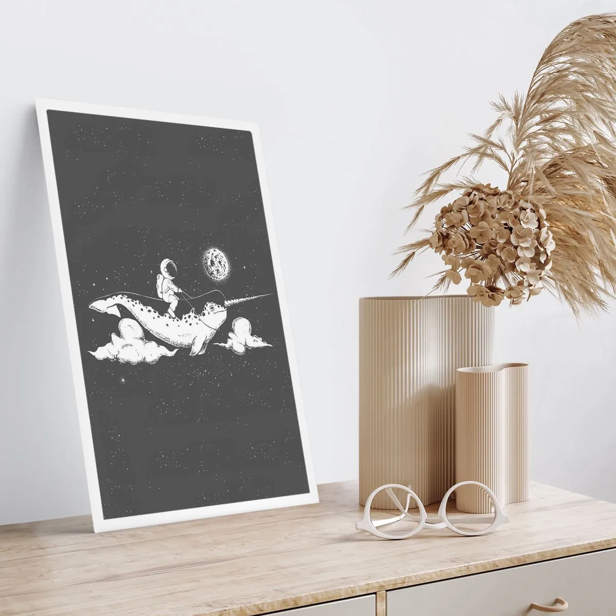 Poster - Ruimte Ruiter - 40x50 cm