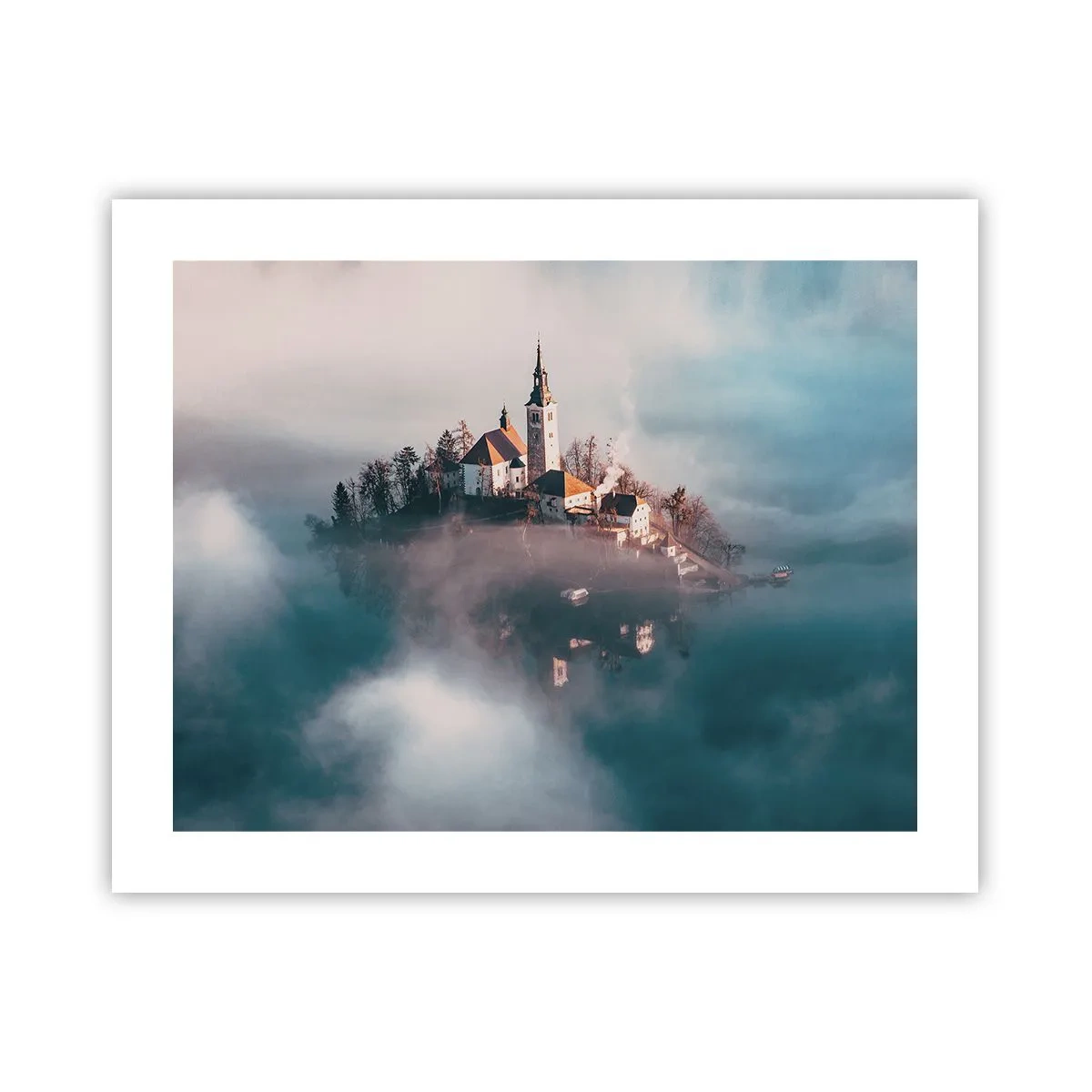 Poster - droom eiland - 50x40 cm