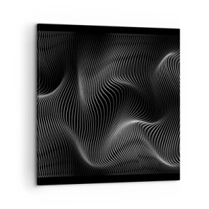 Schilderen op canvas - Dans van licht in de ruimte - 60x60 cm